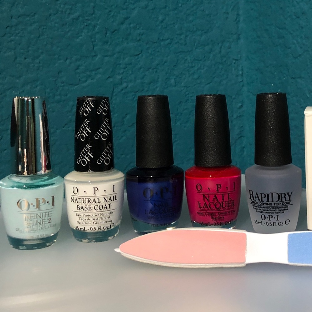 OPI nail coat with free gifts from Julep & Jinsoo